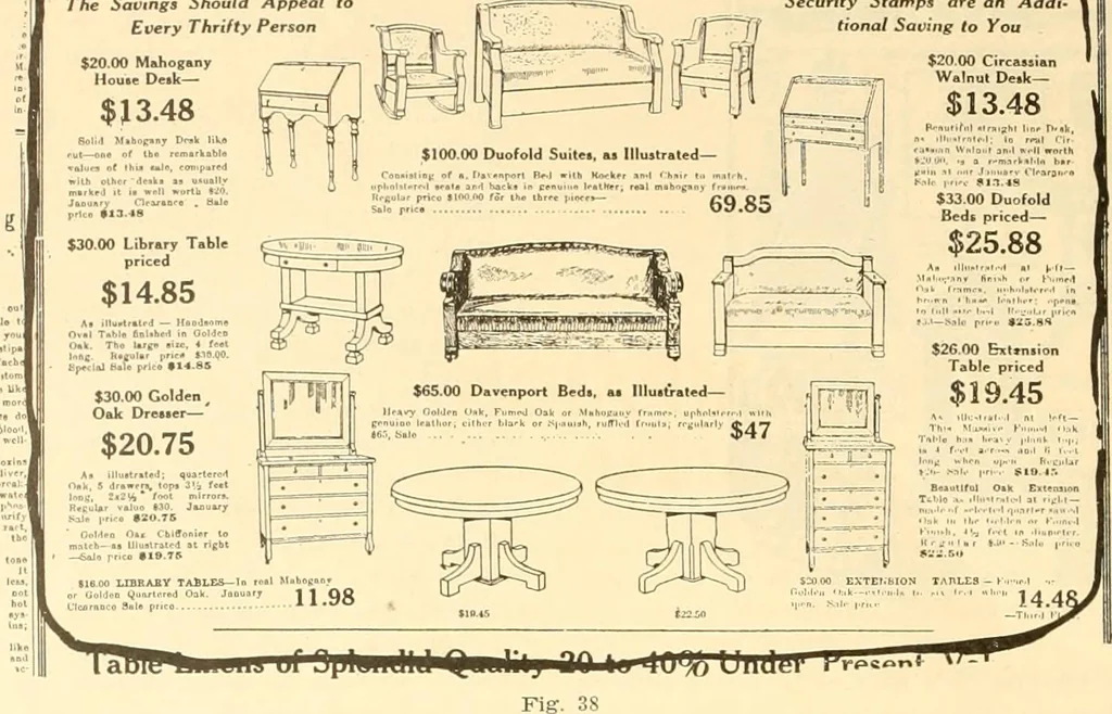 An illustration from How to write show cards, 1921, leaf 41