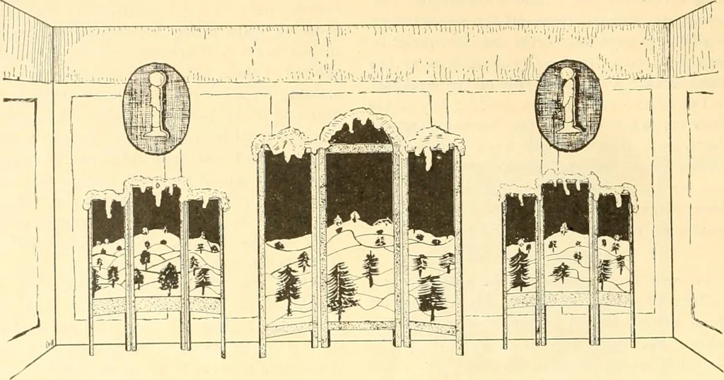 An illustration from How to write show cards, 1921, leaf 45