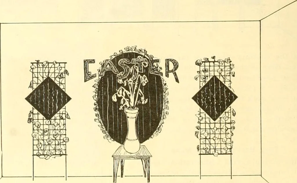 An illustration from How to write show cards, 1921, leaf 45