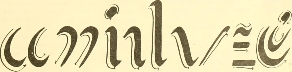 An illustration from How to write show cards, 1921, leaf 6