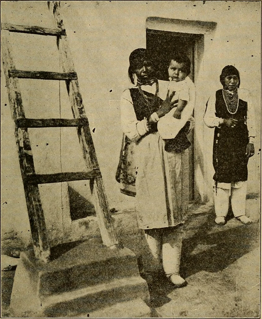 An illustration from How we are clothed ; a geographical reader, 1904, leaf 194