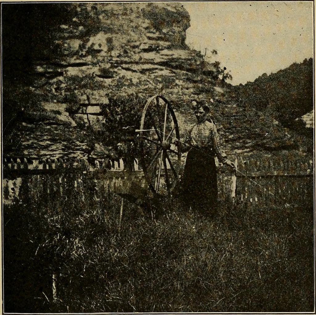 An illustration from How we are clothed ; a geographical reader, 1904, leaf 88
