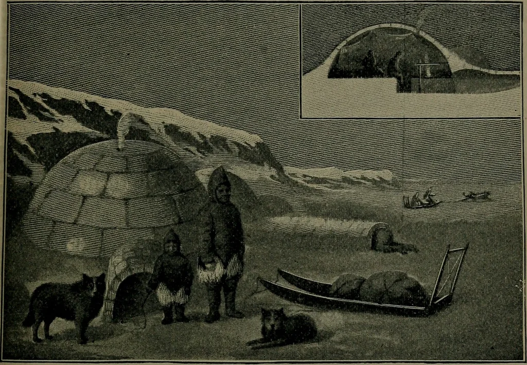 An illustration from How we are sheltered; a geographical reader, 1906, leaf 32