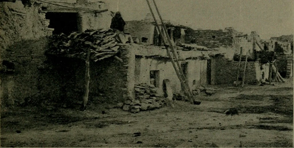 An illustration from How we are sheltered; a geographical reader, 1906, leaf 46