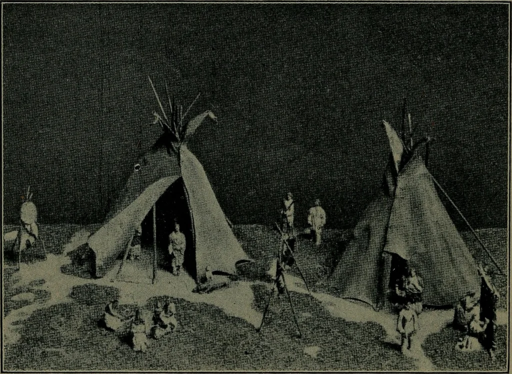 An illustration from How we are sheltered; a geographical reader, 1906, leaf 51