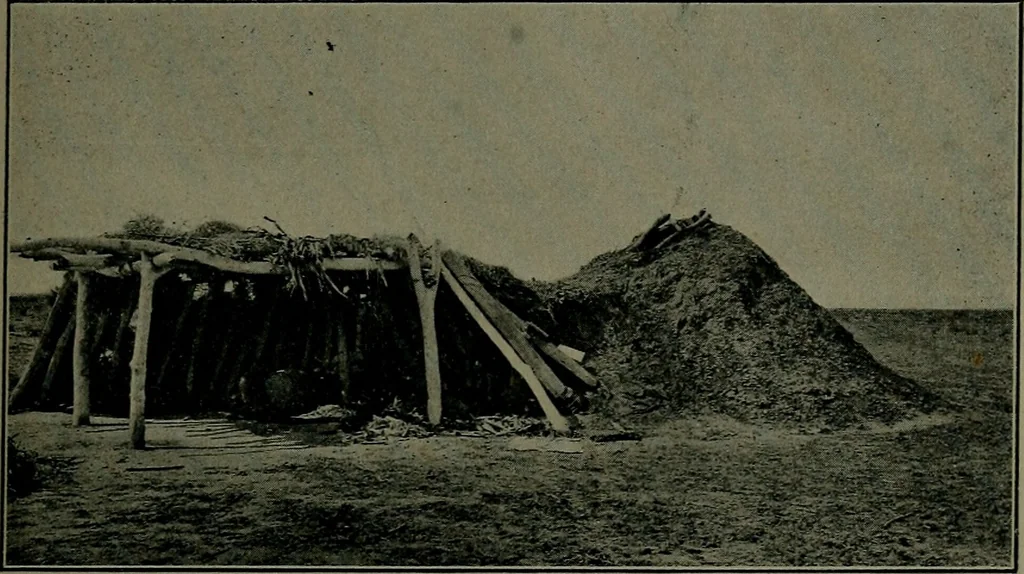 An illustration from How we are sheltered; a geographical reader, 1906, leaf 54