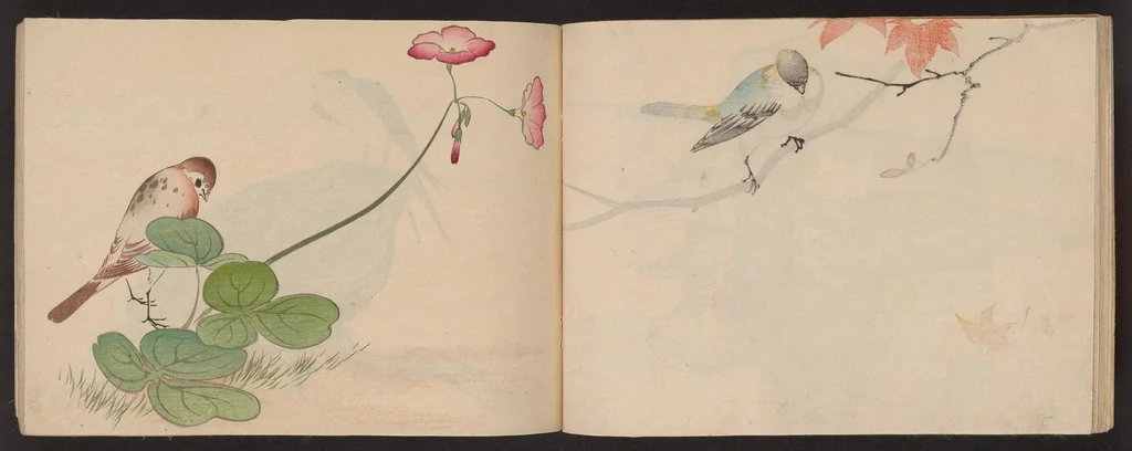 An illustration from Hōgajō, 1900, leaf 30