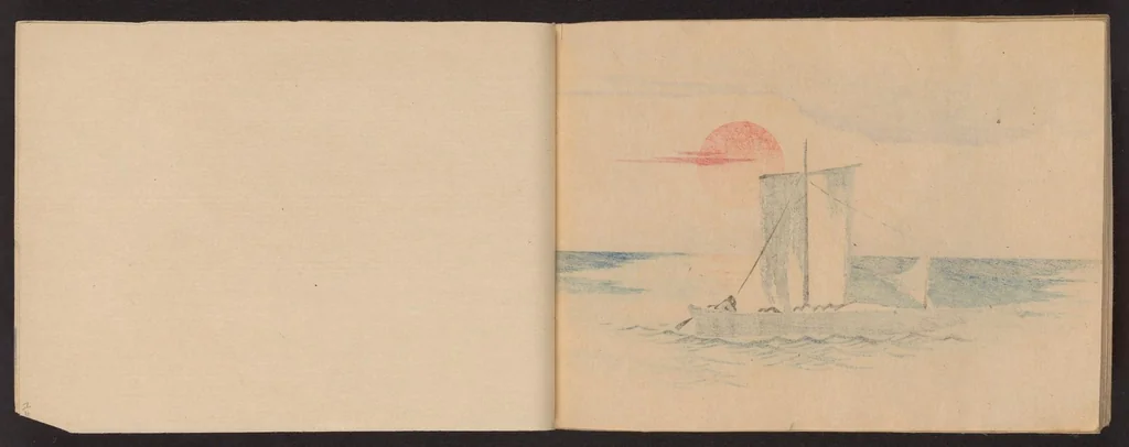 An illustration from Hōgajō, 1900, leaf 51
