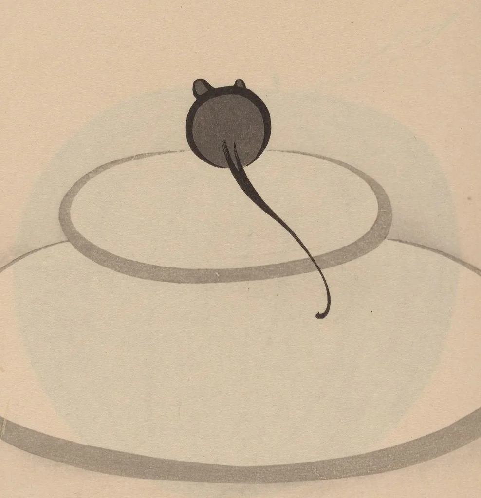 An illustration from Hōgajō, 1901, leaf 14