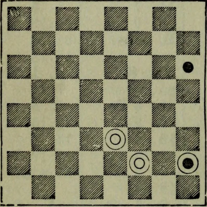 An illustration from Hoyle's games : containing all the modern methods of playing the latest and most fashionable games, 1875, leaf 137
