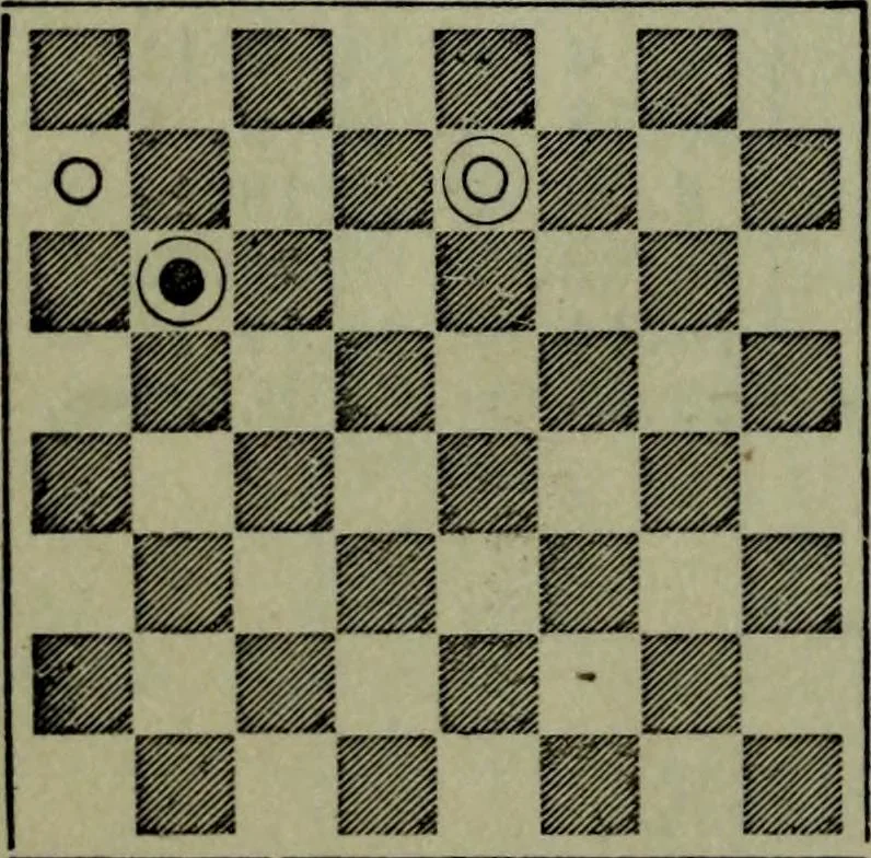 An illustration from Hoyle's games : containing all the modern methods of playing the latest and most fashionable games, 1875, leaf 137