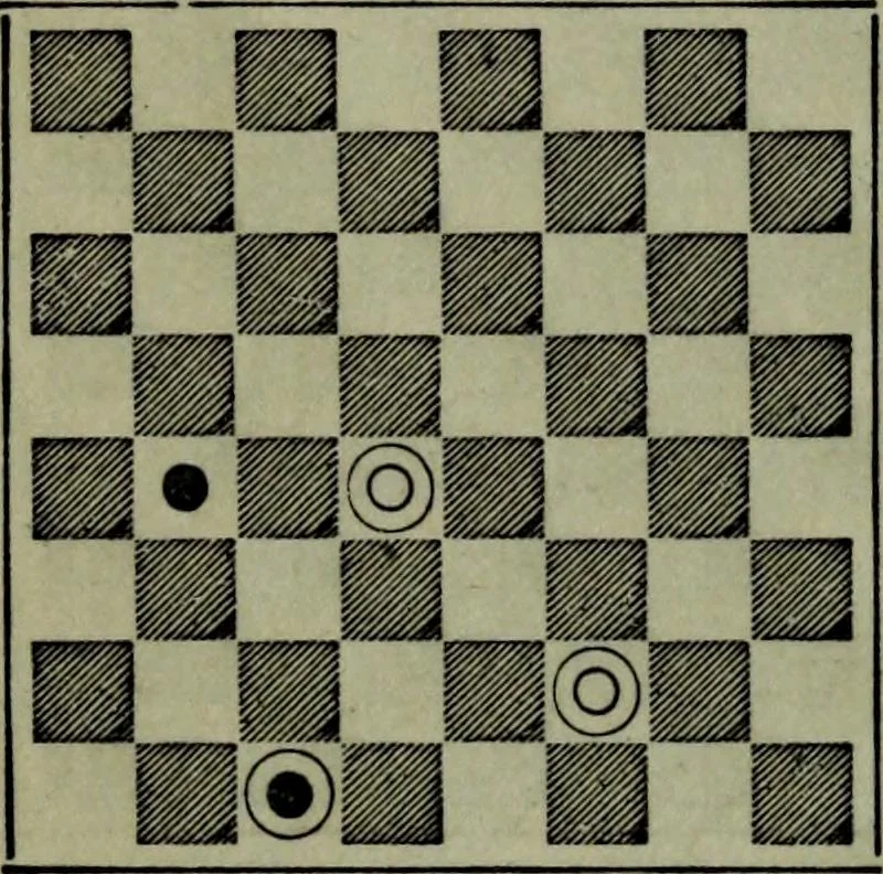 An illustration from Hoyle's games : containing all the modern methods of playing the latest and most fashionable games, 1875, leaf 139
