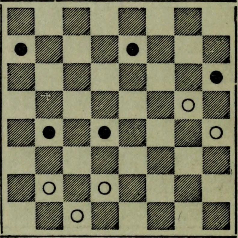 An illustration from Hoyle's games : containing all the modern methods of playing the latest and most fashionable games, 1875, leaf 139