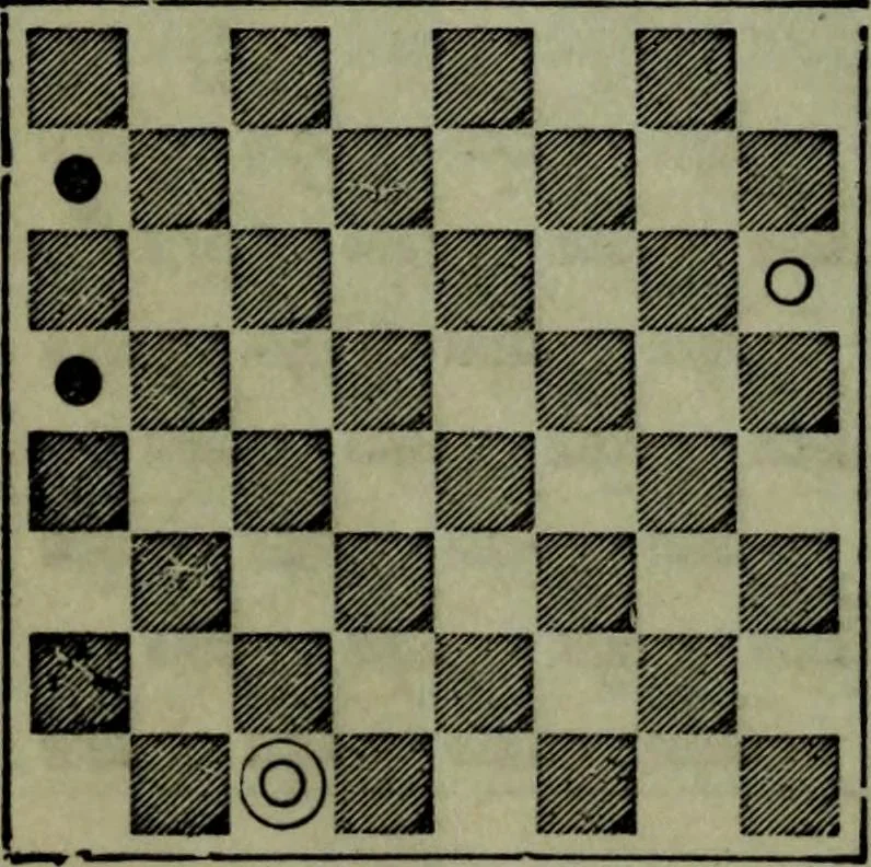An illustration from Hoyle's games : containing all the modern methods of playing the latest and most fashionable games, 1875, leaf 139