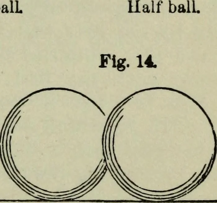 An illustration from Hoyle's games : containing all the modern methods of playing the latest and most fashionable games, 1875, leaf 198