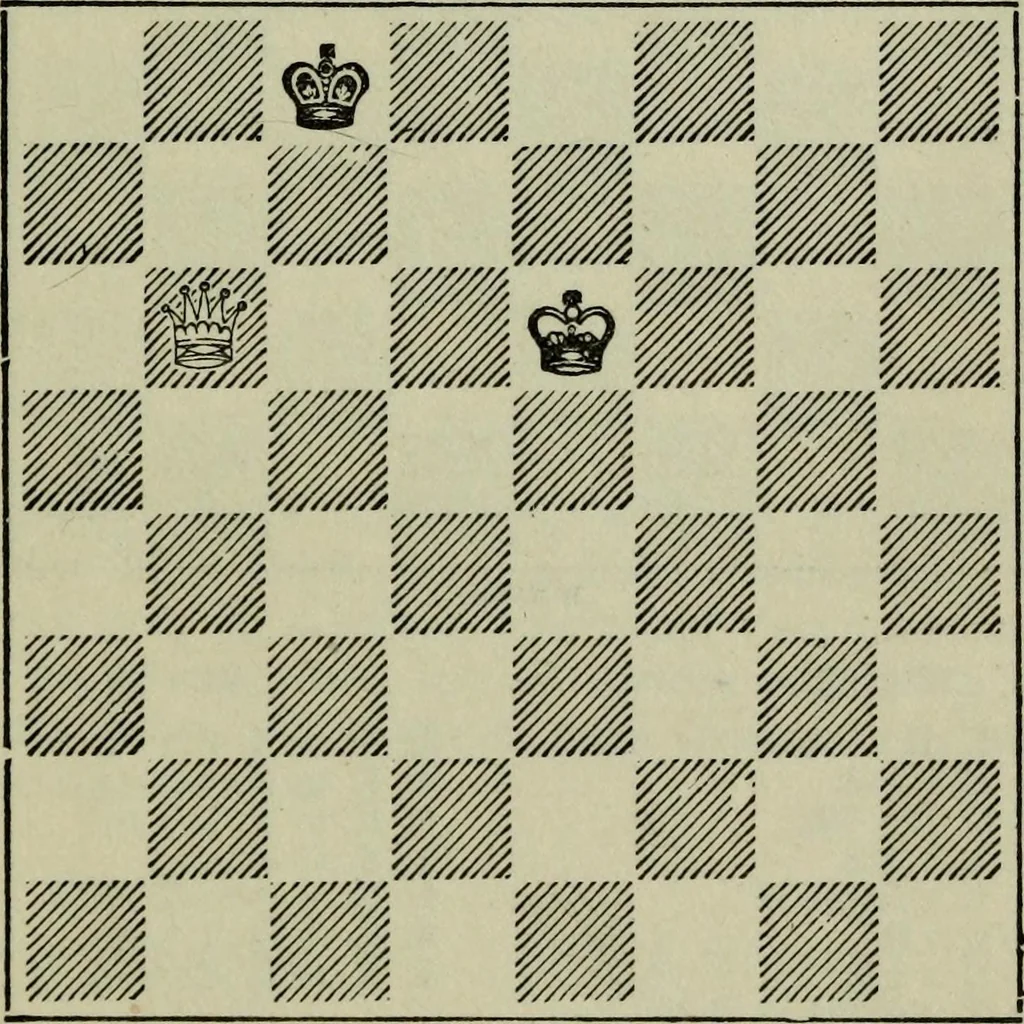 An illustration from Hoyle's games : containing all the modern methods of playing the latest and most fashionable games, 1875, leaf 292