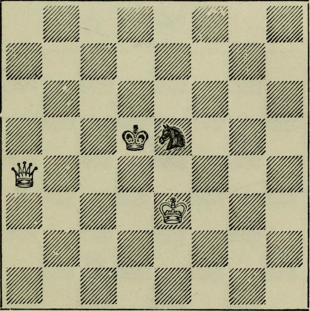 An illustration from Hoyle's games : containing all the modern methods of playing the latest and most fashionable games, 1875, leaf 298