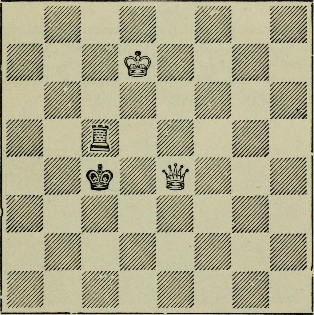 An illustration from Hoyle's games : containing all the modern methods of playing the latest and most fashionable games, 1875, leaf 300