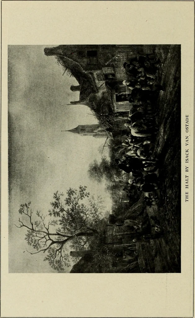 An illustration from The Hudson-Fulton celebration. Catalogue of an exhibition held in the Metropolitan museum of art commemorative of the tercentenary of the discovery of the Hudson River by Henry Hudson in the year 1609, and the centenary of the first use of steam in the navigation of said river by Robert Fulton in the year 1807 ... New York, September to November, MCMIX, 1909, leaf 191
