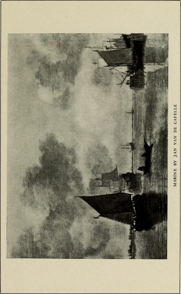 An illustration from The Hudson-Fulton celebration. Catalogue of an exhibition held in the Metropolitan museum of art commemorative of the tercentenary of the discovery of the Hudson River by Henry Hudson in the year 1609, and the centenary of the first use of steam in the navigation of said river by Robert Fulton in the year 1807 ... New York, September to November, MCMIX, 1909, leaf 62