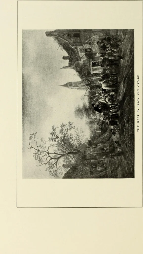 An illustration from The Hudson-Fulton celebration. Catalogue of an exhibition held in the Metropolitan Museum of Art; commemorative of the tercentenary of the discovery of the Hudson River by Henry Hudson in the year 1609, and the centenary of the first use of steam in the navigation of said river by Robert Fulton in the year 1807, 1909, leaf 191