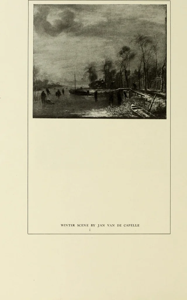 An illustration from The Hudson-Fulton celebration. Catalogue of an exhibition held in the Metropolitan Museum of Art; commemorative of the tercentenary of the discovery of the Hudson River by Henry Hudson in the year 1609, and the centenary of the first use of steam in the navigation of said river by Robert Fulton in the year 1807, 1909, leaf 59