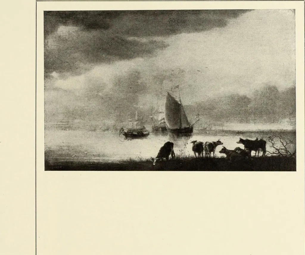 An illustration from The Hudson-Fulton celebration. Catalogue of an exhibition held in the Metropolitan Museum of Art; commemorative of the tercentenary of the discovery of the Hudson River by Henry Hudson in the year 1609, and the centenary of the first use of steam in the navigation of said river by Robert Fulton in the year 1807, 1909, leaf 70