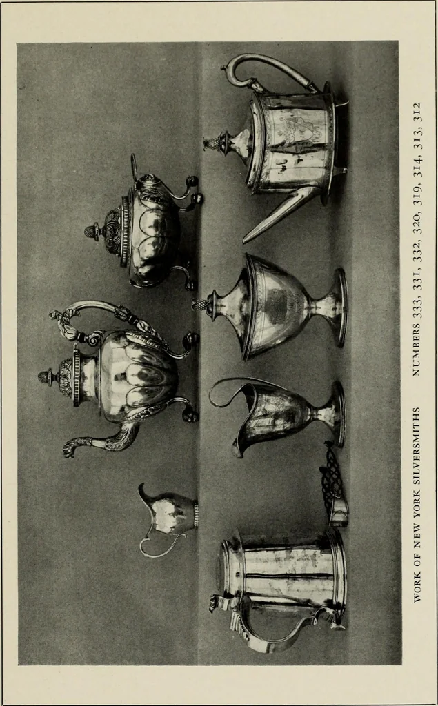 An illustration from The Hudson-Fulton celebration. Catalogue of an exhibition held in the Metropolitan museum of art commemorative of the tercentenary of the discovery of the Hudson River by Henry Hudson in the year 1609, and the centenary of the first use of steam in the navigation of said river by Robert Fulton in the year 1807 ... New York, September to November, MCMIX, 1909, leaf 220