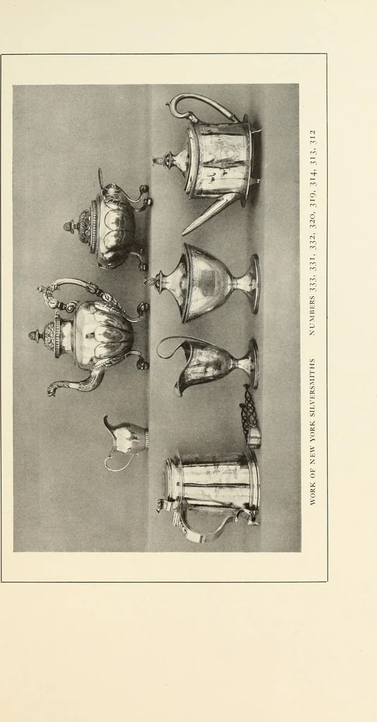 An illustration from The Hudson-Fulton celebration. Catalogue of an exhibition held in the Metropolitan Museum of Art; commemorative of the tercentenary of the discovery of the Hudson River by Henry Hudson in the year 1609, and the centenary of the first use of steam in the navigation of said river by Robert Fulton in the year 1807, 1909, leaf 220