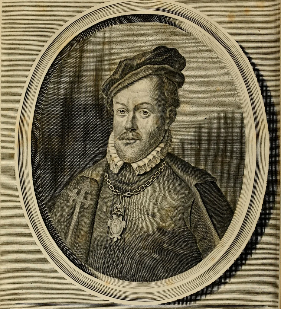 An illustration from Hugo de Groots Nederlandtsche jaerboeken en historien : sedert het jaer MDLV tot het jaer MDCIX : met De belegering der stadt Grol en den aenkleven des jaers MDCXXVII, als ook Het tractaet van de Batavische nu Hollandtsche Republyk, en De vrye zeevaert : met aenteeckeningen, voorts met het leven des schrijvers, twee volkomen registers, en veele koopere platen verciert, 1681, leaf 119