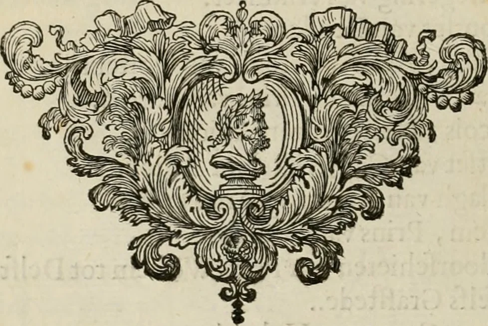 An illustration from Hugo de Groots Nederlandtsche jaerboeken en historien : sedert het jaer MDLV tot het jaer MDCIX : met De belegering der stadt Grol en den aenkleven des jaers MDCXXVII, als ook Het tractaet van de Batavische nu Hollandtsche Republyk, en De vrye zeevaert : met aenteeckeningen, voorts met het leven des schrijvers, twee volkomen registers, en veele koopere platen verciert, 1681, leaf 17