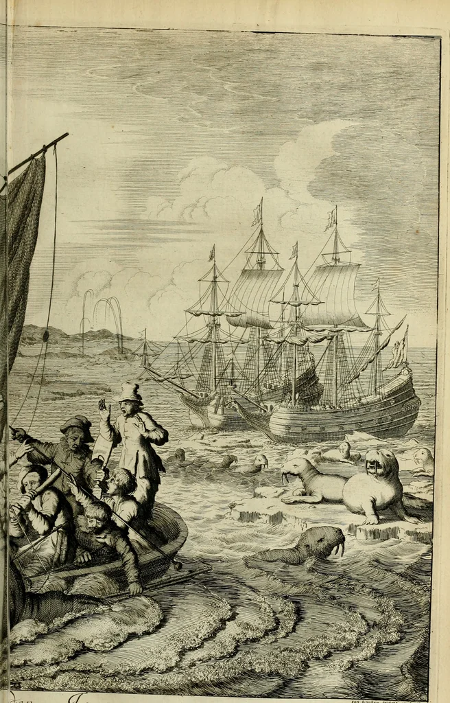 An illustration from Hugo de Groots Nederlandtsche jaerboeken en historien : sedert het jaer MDLV tot het jaer MDCIX : met De belegering der stadt Grol en den aenkleven des jaers MDCXXVII, als ook Het tractaet van de Batavische nu Hollandtsche Republyk, en De vrye zeevaert : met aenteeckeningen, voorts met het leven des schrijvers, twee volkomen registers, en veele koopere platen verciert, 1681, leaf 428