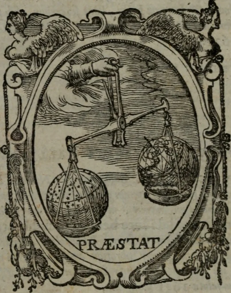 An illustration from Hugonis Grotii De iure belli ac pacis libri tres : in quibus jus naturae, gentium, item juris publici praecipua explicantur, 1632, leaf 473