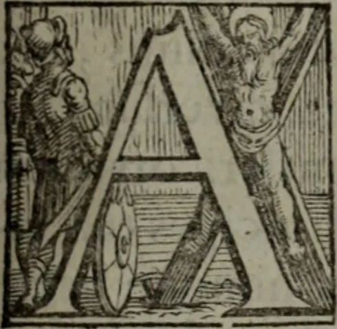 An illustration from Hugonis Grotii De iure belli ac pacis libri tres : in quibus jus naturae, gentium, item juris publici praecipua explicantur, 1632, leaf 8