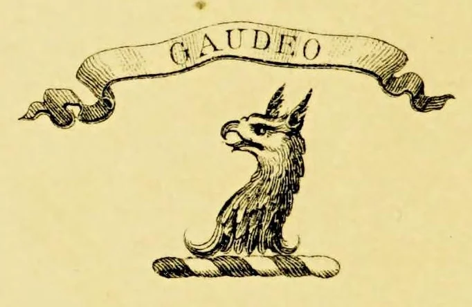 An illustration from Hugonis Grotii De origine gentium Americanarum dissertatio altera, adversus obtrectatorem ., 1643, leaf 2