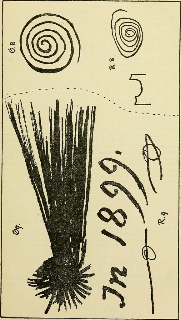 An illustration from Human personality and its survival of bodily death, 1903, leaf 678