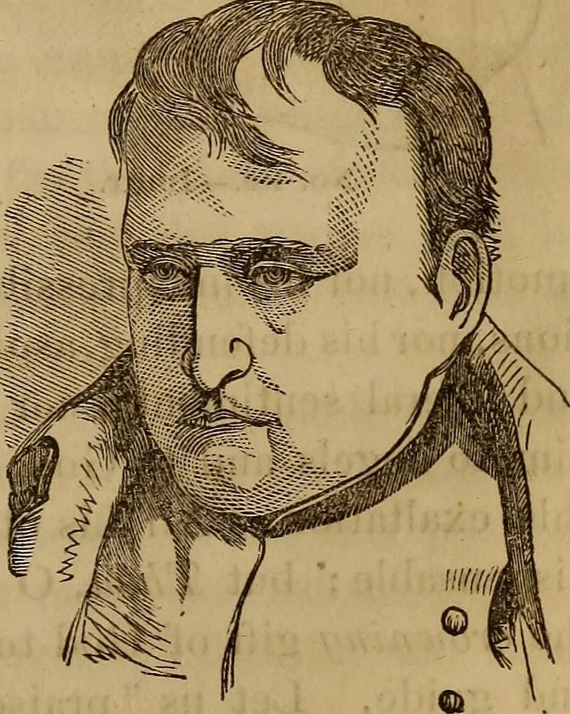 An illustration from Human science, or, Phrenology : its principles, proofs, faculties, organs, temperaments, combinations, conditions, teachings, philosophies, etc., etc. : as applied to health, its values, laws, functions, organs, means, preservation, restoration, etc. : mental philosophy, human and self improvement, civilization, home, country, commerce, rights, duties, ethics, etc. : God, His existence, attributes, laws, worship, natural theology, etc. : immortality, its evidences, conditions, relations to time, rewards, punishments, sin, faith, prayer, etc. : intellect, memory, juvenile and self education, literature, mental discipline, the senses, sciences, arts, avocations, a perfect life, etc., etc., etc., 1873, leaf 1000