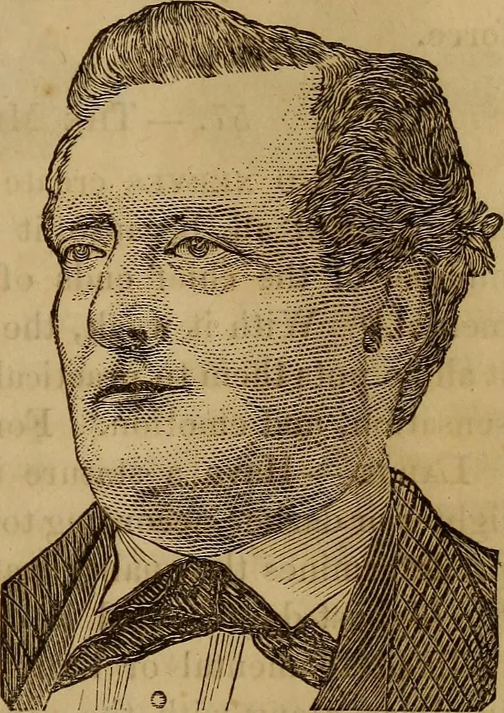 An illustration from Human science, or, Phrenology : its principles, proofs, faculties, organs, temperaments, combinations, conditions, teachings, philosophies, etc., etc. : as applied to health, its values, laws, functions, organs, means, preservation, restoration, etc. : mental philosophy, human and self improvement, civilization, home, country, commerce, rights, duties, ethics, etc. : God, His existence, attributes, laws, worship, natural theology, etc. : immortality, its evidences, conditions, relations to time, rewards, punishments, sin, faith, prayer, etc. : intellect, memory, juvenile and self education, literature, mental discipline, the senses, sciences, arts, avocations, a perfect life, etc., etc., etc., 1873, leaf 284