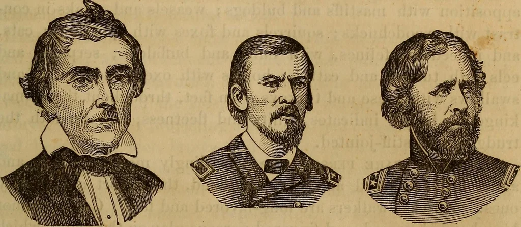 An illustration from Human science, or, Phrenology : its principles, proofs, faculties, organs, temperaments, combinations, conditions, teachings, philosophies, etc., etc. : as applied to health, its values, laws, functions, organs, means, preservation, restoration, etc. : mental philosophy, human and self improvement, civilization, home, country, commerce, rights, duties, ethics, etc. : God, His existence, attributes, laws, worship, natural theology, etc. : immortality, its evidences, conditions, relations to time, rewards, punishments, sin, faith, prayer, etc. : intellect, memory, juvenile and self education, literature, mental discipline, the senses, sciences, arts, avocations, a perfect life, etc., etc., etc., 1873, leaf 286