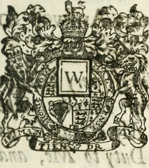 An illustration from The humble address of the right honourable the Lords spiritual & temporal in Parliament assembled, presented to His Majesty, the one and thirtieth of December, 1694. And His Majesties gracious answer thereunto, 1694, leaf 14