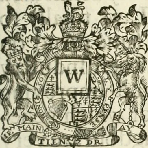 An illustration from The humble address of the right honourable the Lords spiritual & temporal in Parliament assembled, presented to His Majesty, the one and thirtieth of December, 1694. And His Majesties gracious answer thereunto, 1694, leaf 22