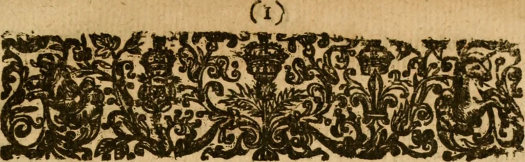 An illustration from The Humble advice of the Assembly of divines, by authority of Parliament sitting at Westminster : concerning a Confession of faith ; with the quotations and texts of Scripture annexed ; presented by them lately, to both Houses of Parliament, 1658, leaf 16