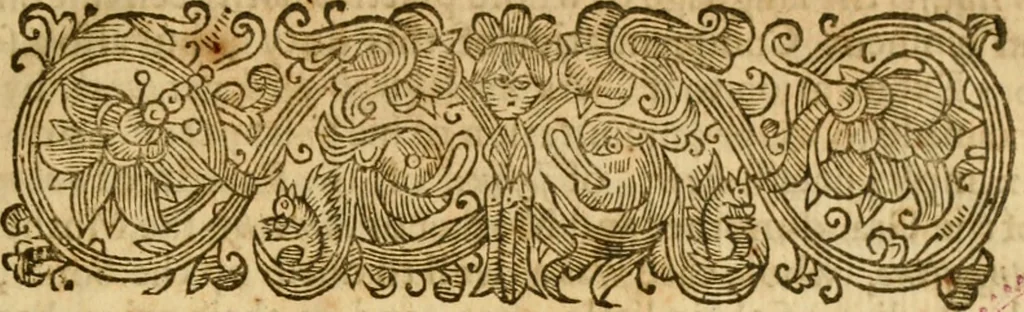 An illustration from The Humble advice of the Assembly of divines, by authority of Parliament sitting at Westminster : concerning a Confession of faith ; with the quotations and texts of Scripture annexed ; presented by them lately, to both Houses of Parliament, 1658, leaf 6