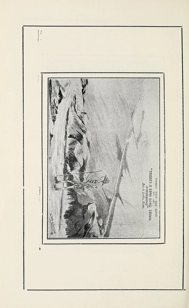 An illustration from Humorous sketches of the campaign in G.E.A., 1914, leaf 6