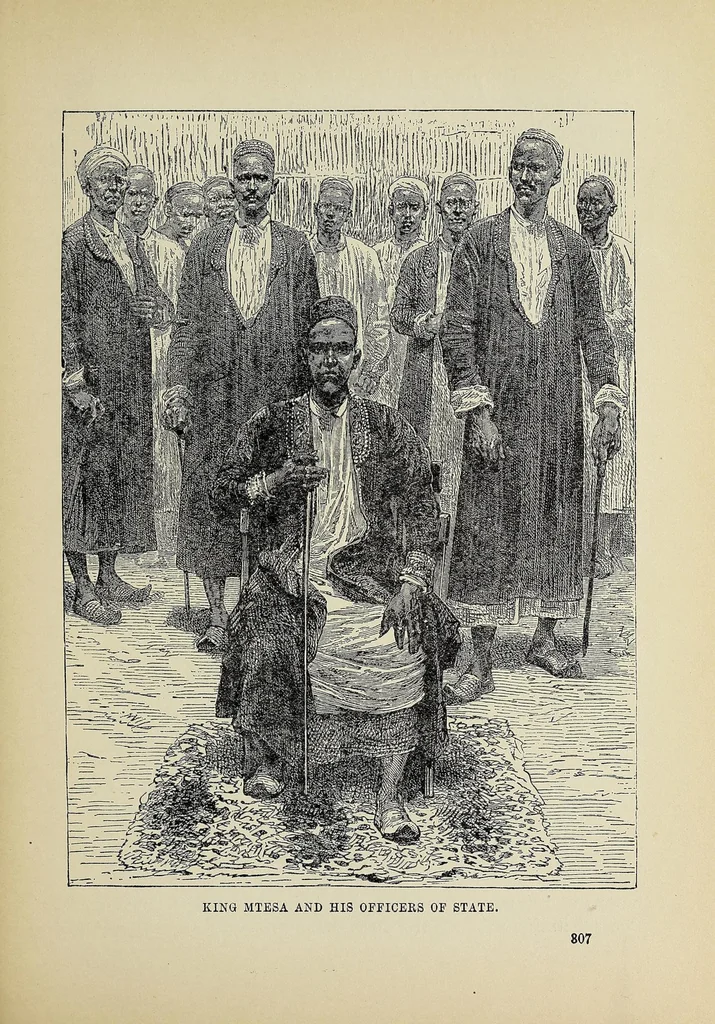 An illustration from Hunting big game in the wilds of Africa : containing thrilling adventures of the famous Roosevelt expedition ... the whole comprising a vast treasury of all that is marvelous and wonderful in darkest Africa, 1909, leaf 343