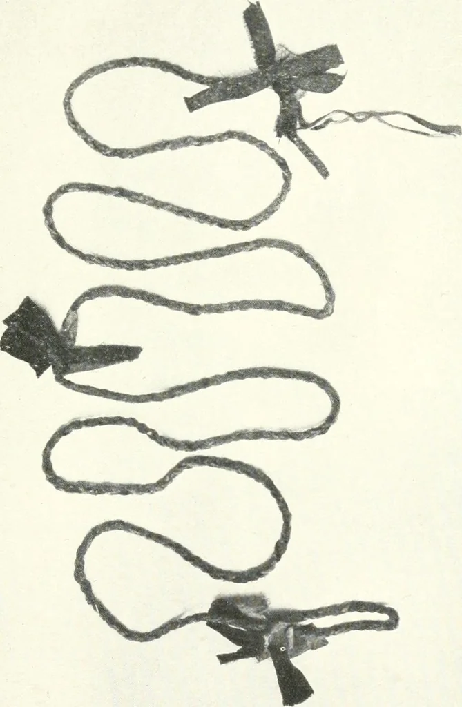An illustration from Hunting charms of the Montagnais and the Mistassini, 1921, leaf 32