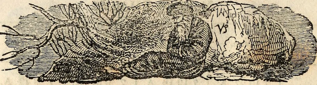 An illustration from Hunt's North American almanac for the year of our Lord and Saviour Jesus Christ 1847, 1846, leaf 25