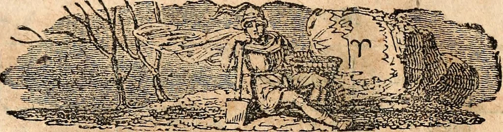 An illustration from Hunt's North American almanac for the year of our Lord and Saviour Jesus Christ 1847, 1846, leaf 7