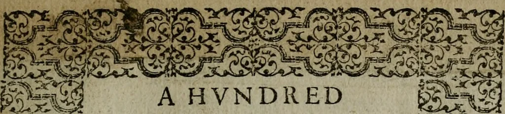 An illustration from A hvndred sermons vppon the Apocalipse of Iesu Christ, reueiled by the angell of the Lord, but seeene or receiuec and written by the holy apostle and euagelist S. Iohn, 1573, leaf 4