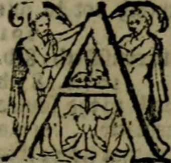 An illustration from A hvndred sermons vppon the Apocalipse of Iesu Christ, reueiled by the angell of the Lord, but seeene or receiuec and written by the holy apostle and euagelist S. Iohn, 1573, leaf 666